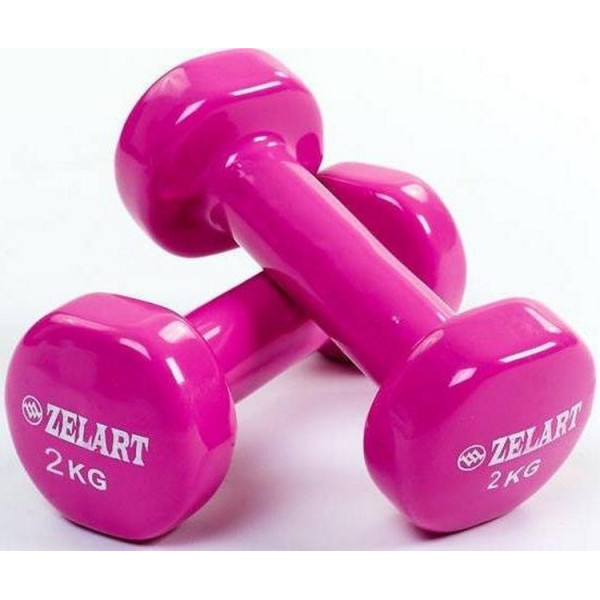 

Набор гантелей для фитнеса с виниловым покрытием Beauty (2x2кг) TA-5225-2 фиолетовый