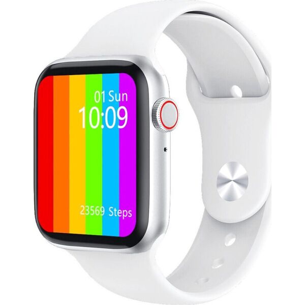 

Смарт Часы IWO W26 Bluetooth, Пульсометр,Тонометр, Сенсорный Экран (White/Silver)