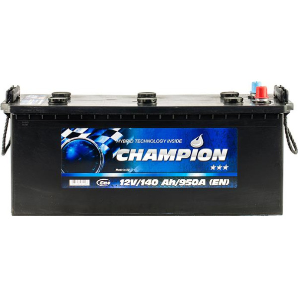

Автомобильный аккумулятор Champion 6СТ-140 АзЕ Euro Black (CHB140-3)