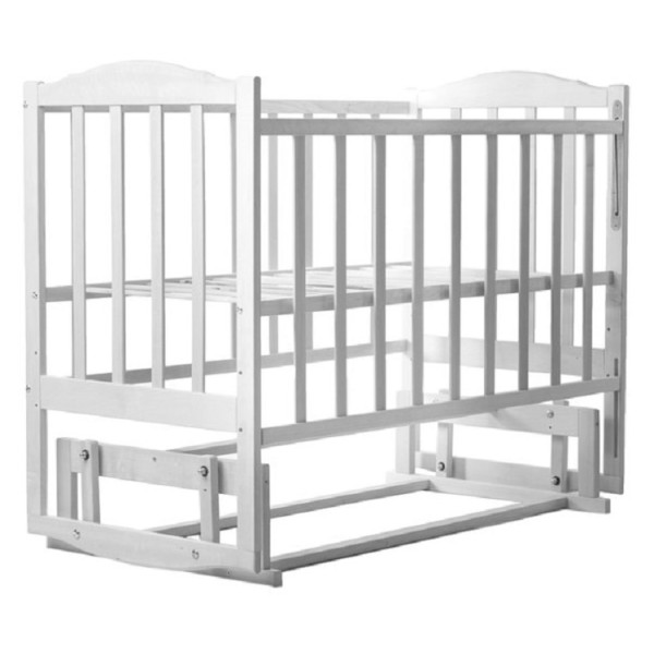 

Кровать BabyRoom Зайчонок Z201 маятник береза белая