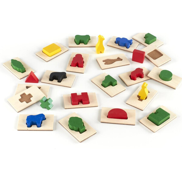 

3D-Пазл Guidecraft Manipulatives Форма и текстура (G5060)