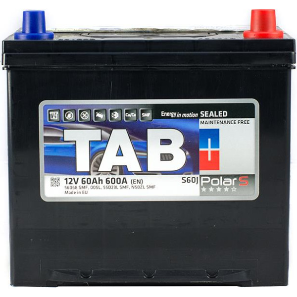 

Автомобильный аккумулятор TAB 6СТ-60 АзЕ (TPSJ60-0) Polar S Euro Japan
