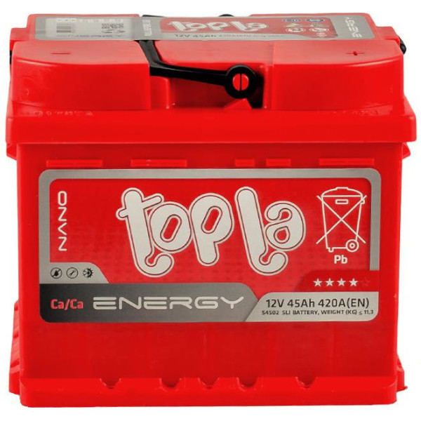 

Автомобильный аккумулятор Topla 6СТ-45 АзЕ Energy Euro (TST-E45-0)