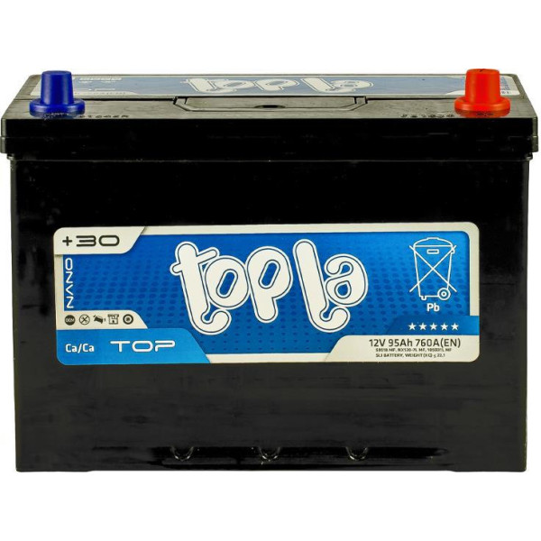 

Автомобильный аккумулятор Topla 6СТ-95 АзЕ Top/Energy Japan Euro (TST-EJ95-0) 59518