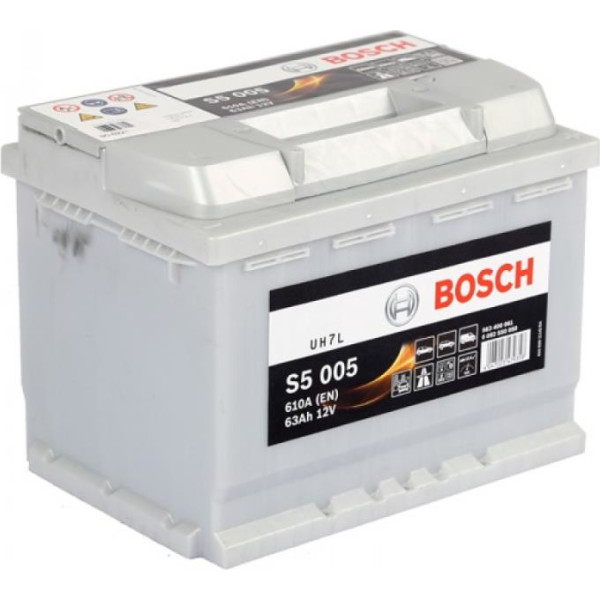 

Автомобильный аккумулятор BOSCH 6СТ-63 Евро (S5005)