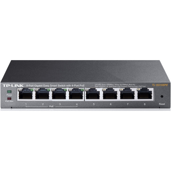 

Коммутатор TP-LINK TL-SG108PE