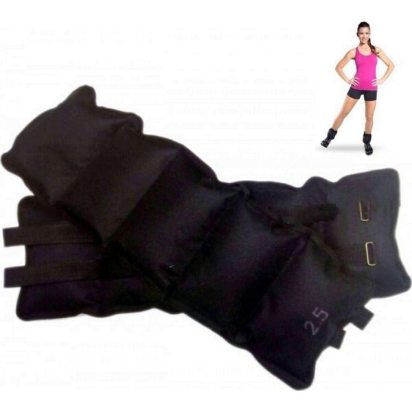 

Утяжелители манжеты для ног и рук 2 шт по 2.5 кг (2137765) Черные(900002442)