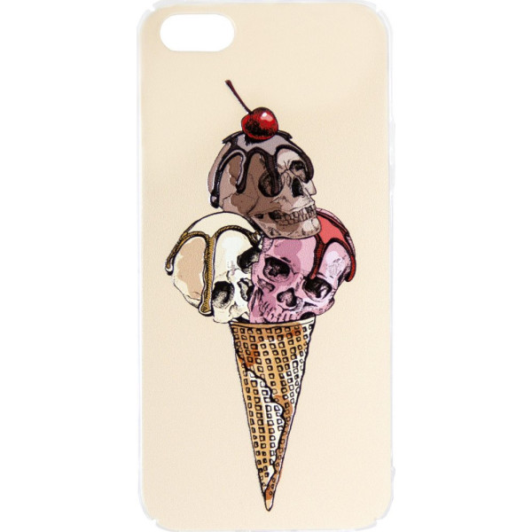 

Avatti Mela Pattern 3D PC case h8425) для iPhone 5/5S/SE