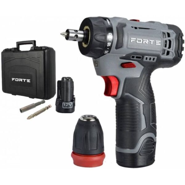 

Шуруповерт FORTE CDR 1218-2B2 (87756)