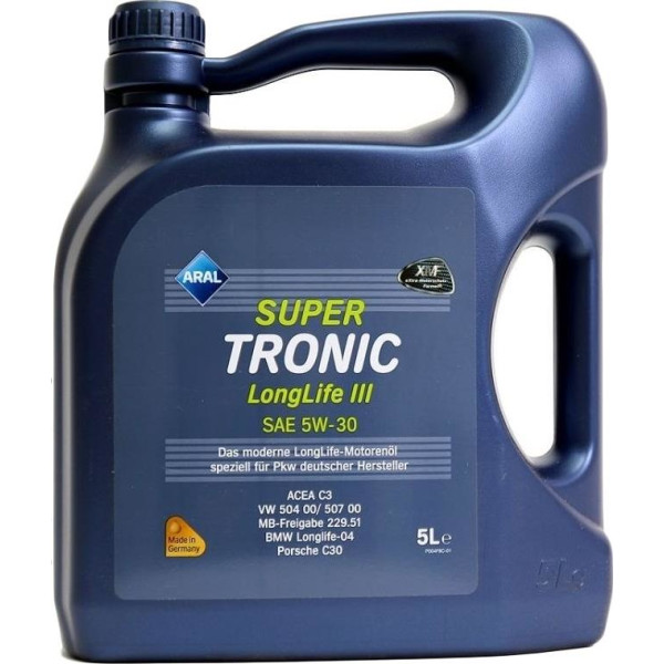 

Моторное масло Aral SuperTronic LongLife III 5W-30 5л