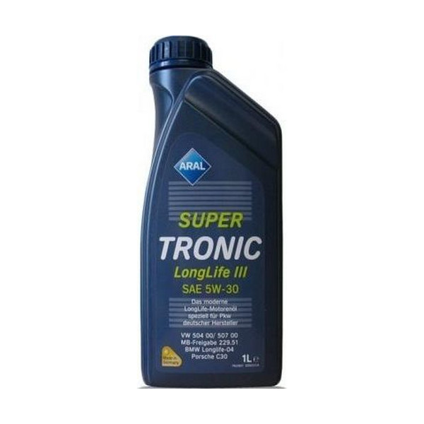 

Моторное масло Aral SuperTronic LongLife III 5W-30 1л