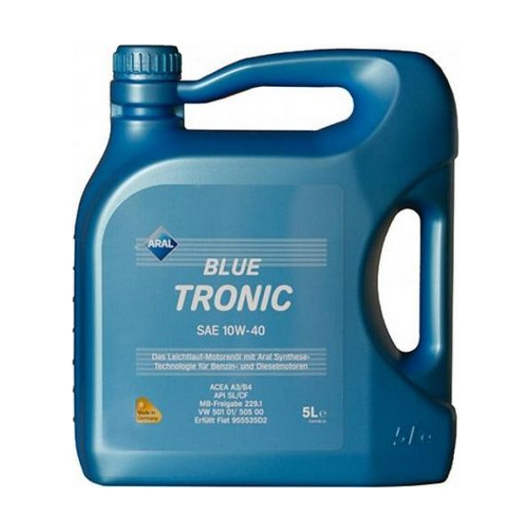 

Моторное масло Aral BlueTronic 10W-40 5L (AR-20485)