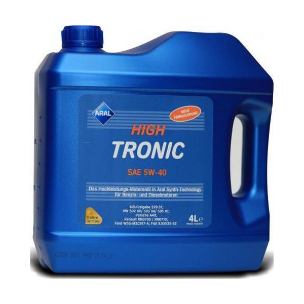 

Моторное масло Aral High Tronic 5W-40 4л
