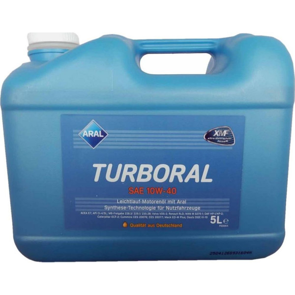 

Моторное масло Aral Turboral 10W-40 5л