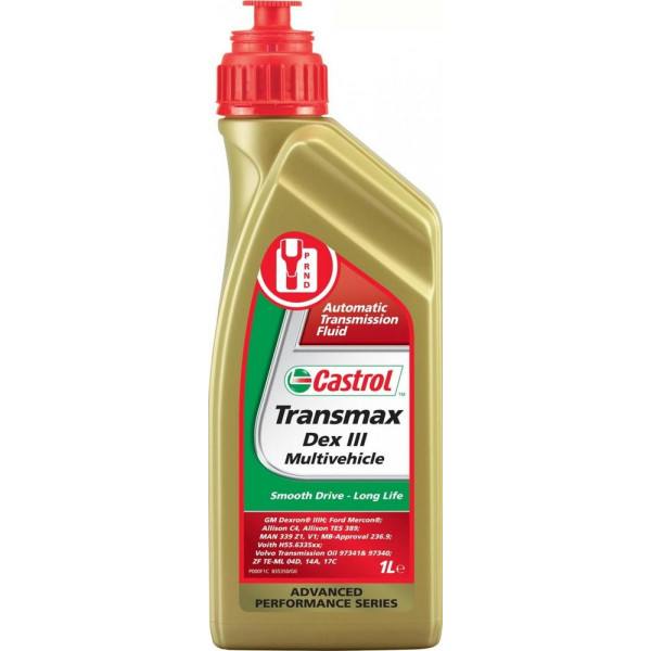

Трансмиссионное масло Castrol Transmax Dex III Multivehicle 1л