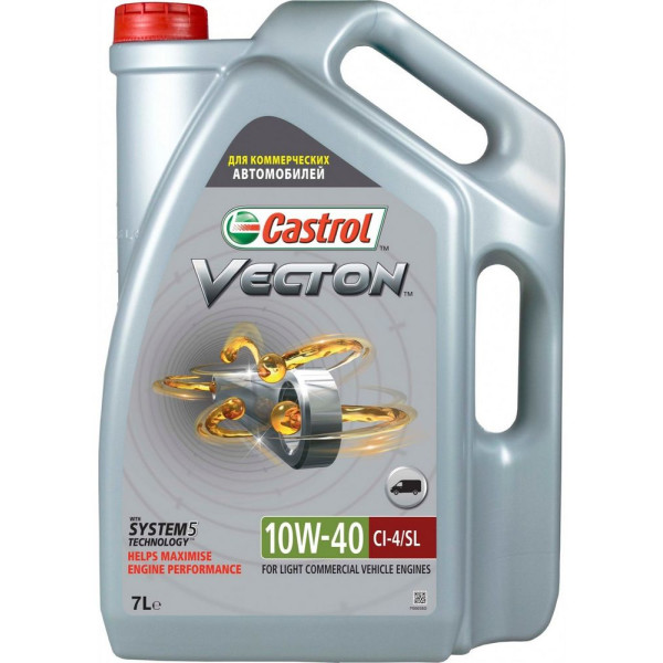 

Моторное масло Castrol Vecton 10W-40 LCV 7L (RU-VT104-3L)