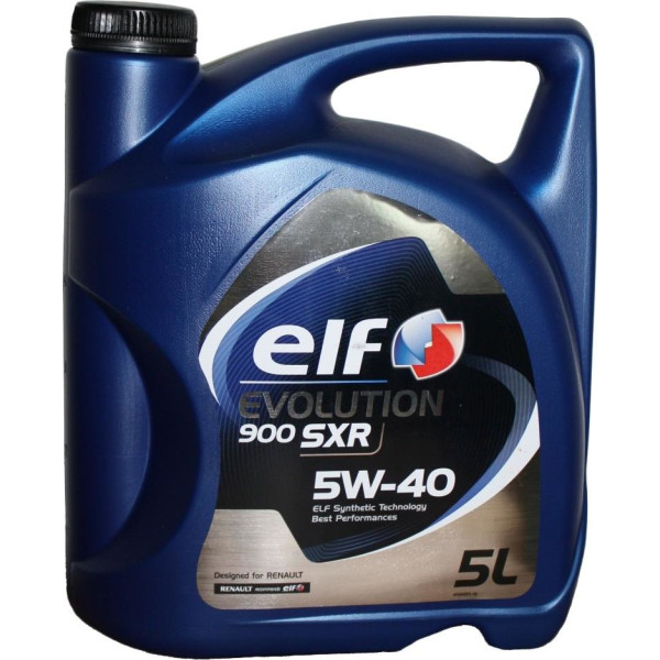 

Моторное масло ELF EVOLUTION 900 SXR 5W40 5л