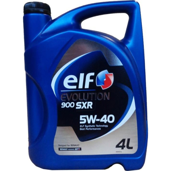 

Моторное масло ELF EVOLUTION 900 SXR 5W40 4л