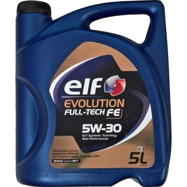 

Моторное масло Elf Evolution Full-Tech LLX 5W-30 5л