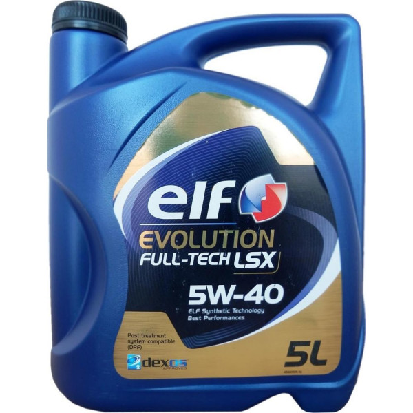 

Моторное масло Elf Evolution Full-Tech LSX 5W-40 5л
