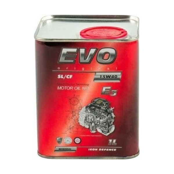 

Моторное масло EVO E3 15W-40 SL/CF 1л