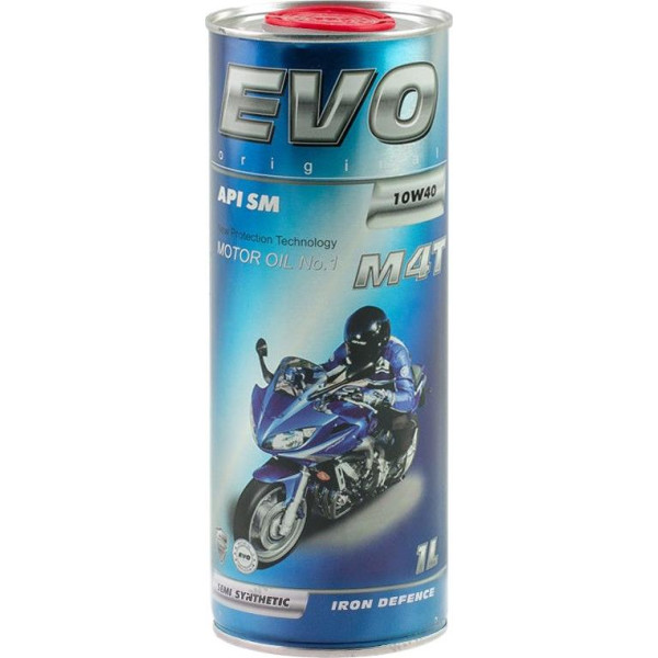 

Моторное масло EVO MOTO M4T 10W-40 1л