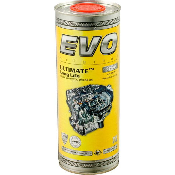 

Моторное масло EVO ULTIMATE LongLife 5W30 1л