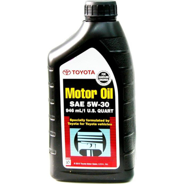 

Моторное масло TOYOTA Motor Oil SN 5W-30 1qt (946 ml) (00279-1QT5W)