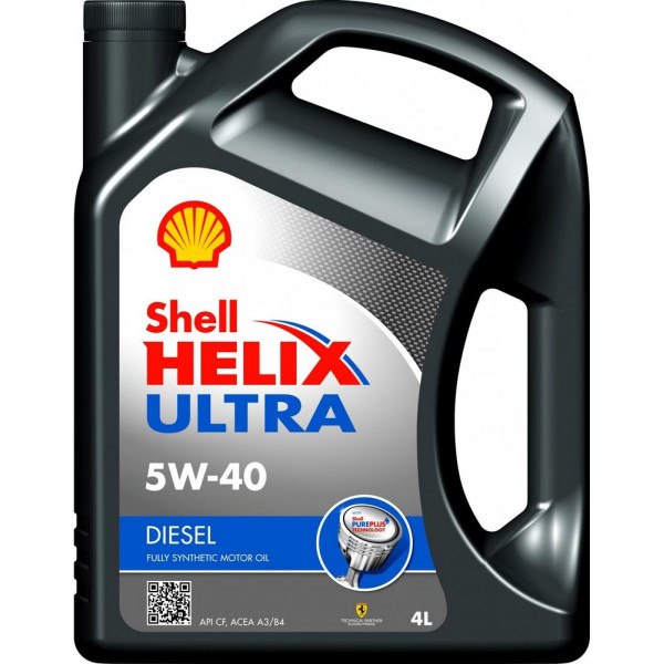 

Моторное масло SHELL Helix Diesel Ultra 5W-40 4л