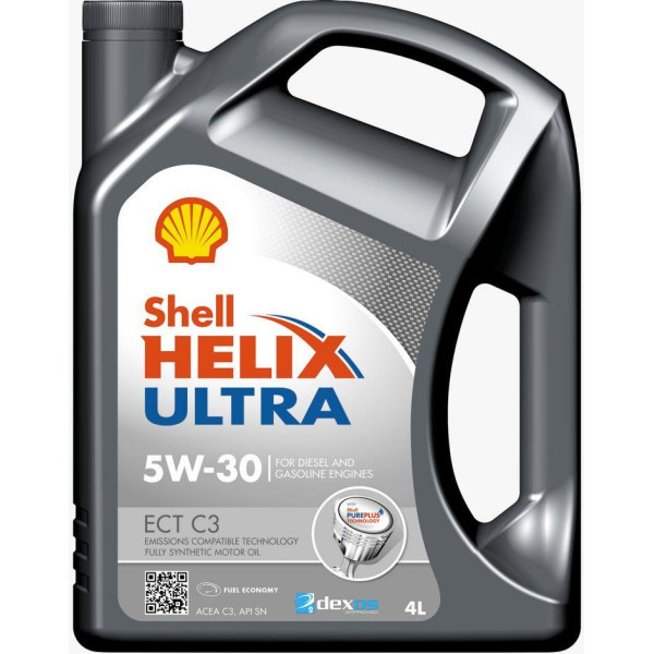 

Моторное масло SHELL Helix Ultra ECT C3 5W-30 4L (204293)