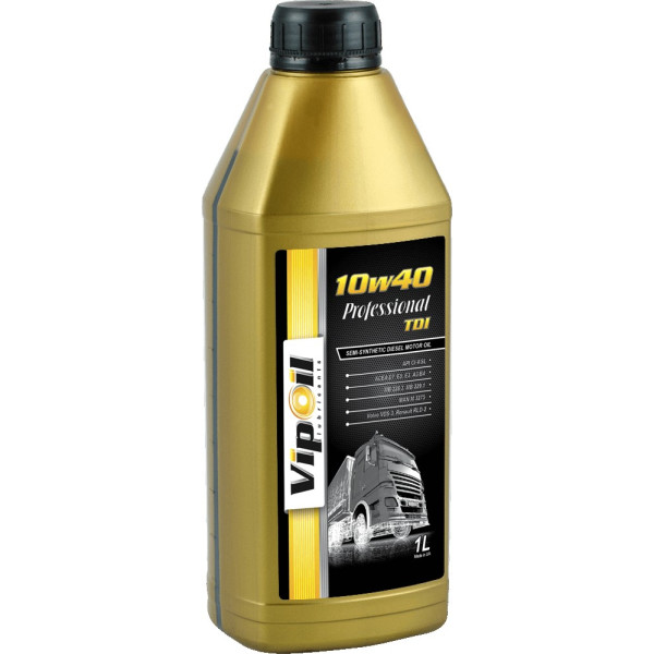

Моторное масло VipOil Professional TDI 10W40 CI-4/SL 1л 5