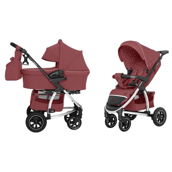 

Универсальная коляска Carrello Vista CRL-6506 Ruby Red в льне (CRL-6506)