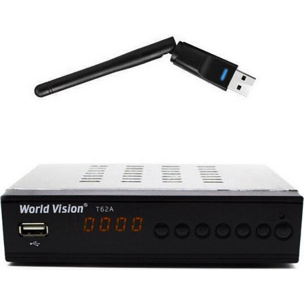 Акція на World Vision T62A + внешний Wi-Fi адаптер від Allo UA