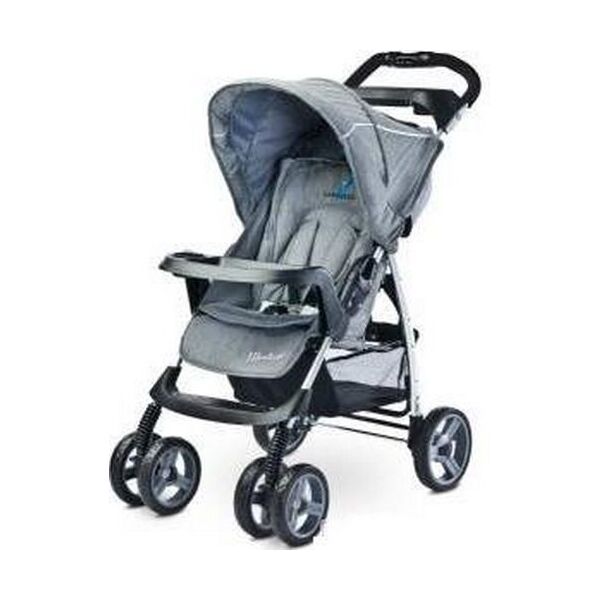 

Детская прогулочная коляска Caretero Monaco grey