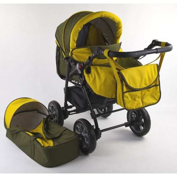 

Коляска-трансформер Viki Karina 86- c 51 Green / Yellow (86- c 51)