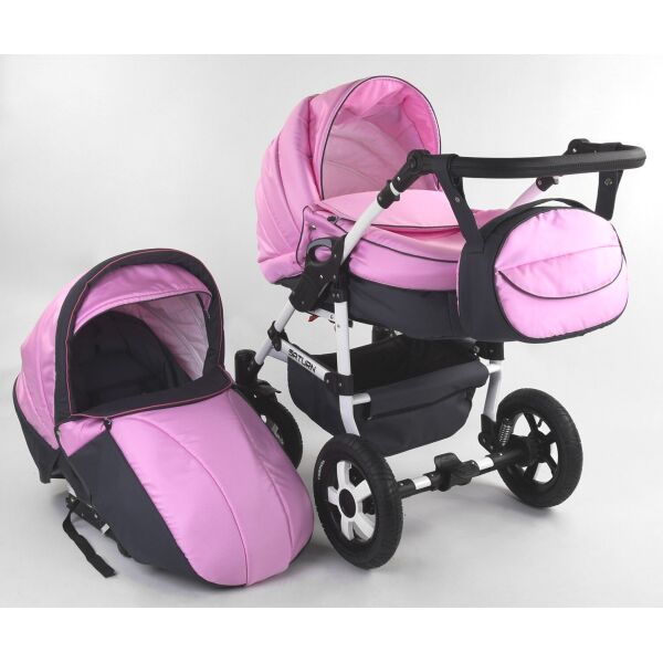 

Универсальная коляска 2 в 1 Victoria Gold Saturn 3 № 0140-С25 Pink (0140-С25)