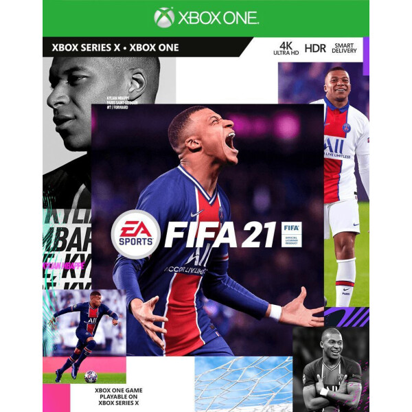 

Диск с игрой FIFA 21 Xbox One русская версия