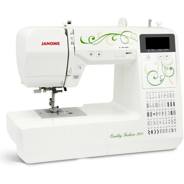 

Janome Fashion Quality 7600