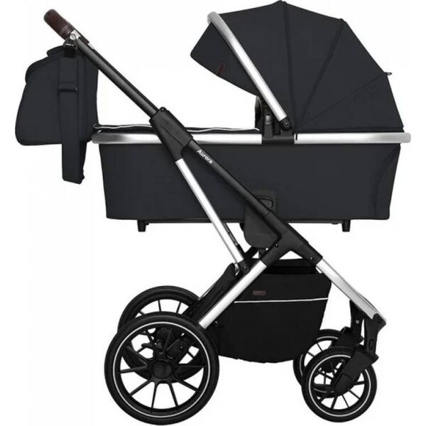 

Коляска универсальная CARRELLO Aurora CRL-6505 (2in1) Space Black +дождевик