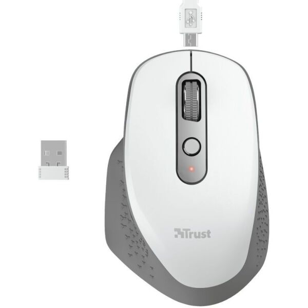 

Мышь Trust Ozaa Rechargeable Wireless White (24035)