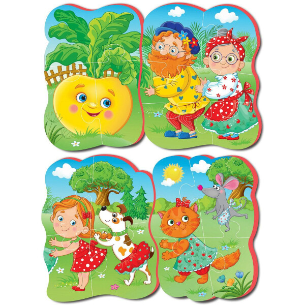 

Беби пазлы Vladi Toys Репка VT1106-63 (рус)