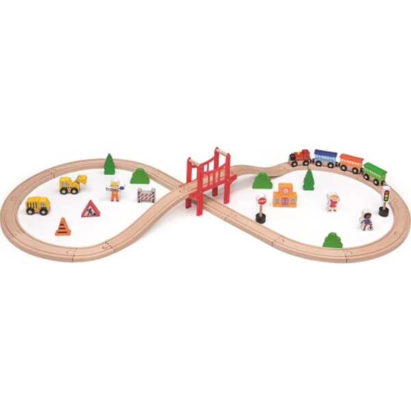 

Железная дорога Viga Toys 39 деталей (50266)