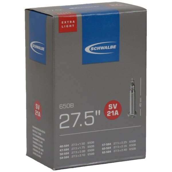 

27,5" (40/62-584) Schwalbe SV21A 40мм EXTRA LIGHT EK (TUB-40-56)