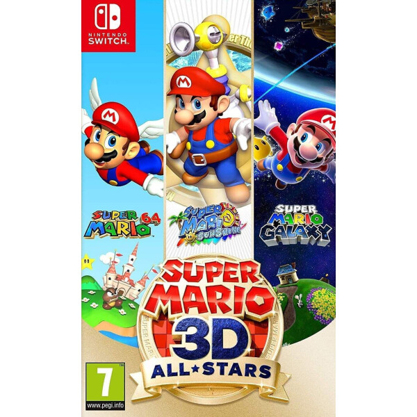 

Картридж с игрой для Nintendo Switch Super Mario 3D All-Stars