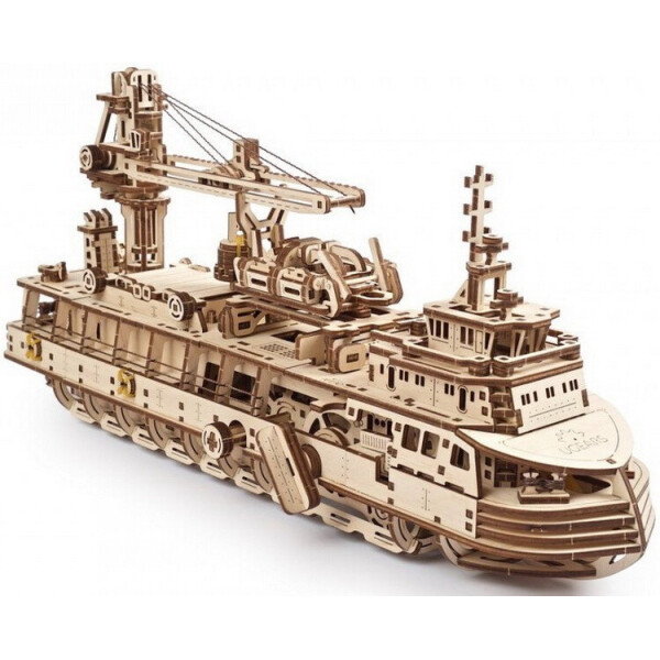

Механический 3D пазл Ukrainian Gears Научно-исследовательское судно (70135)