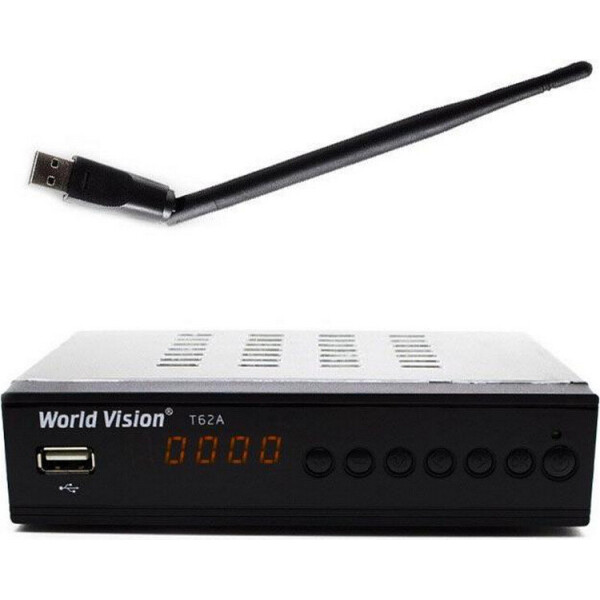 

World Vision T62A с WiFi адаптером (5 Дб)