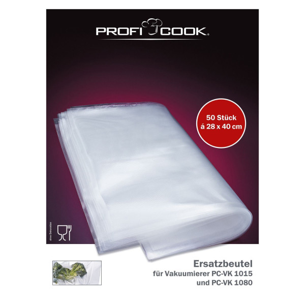

Пакеты к аппарату для упаковки Proficook PC-VK1080 28*40см