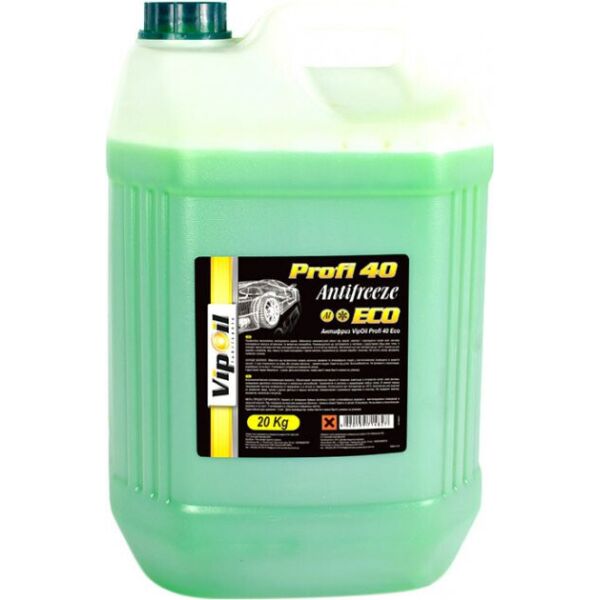 

Антифриз VipOil Eco Profi 40 Зеленый 20кг (701249)