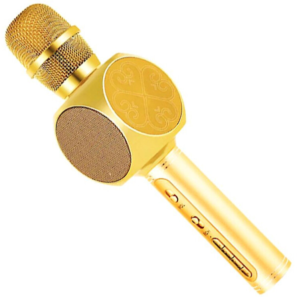 

​Беспроводной портативный микрофон колонка для караоке Magic Karaoke YS-63 Gold