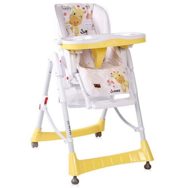 

Стульчик для кормления Lorelli GUSTO (yellow giraffe)